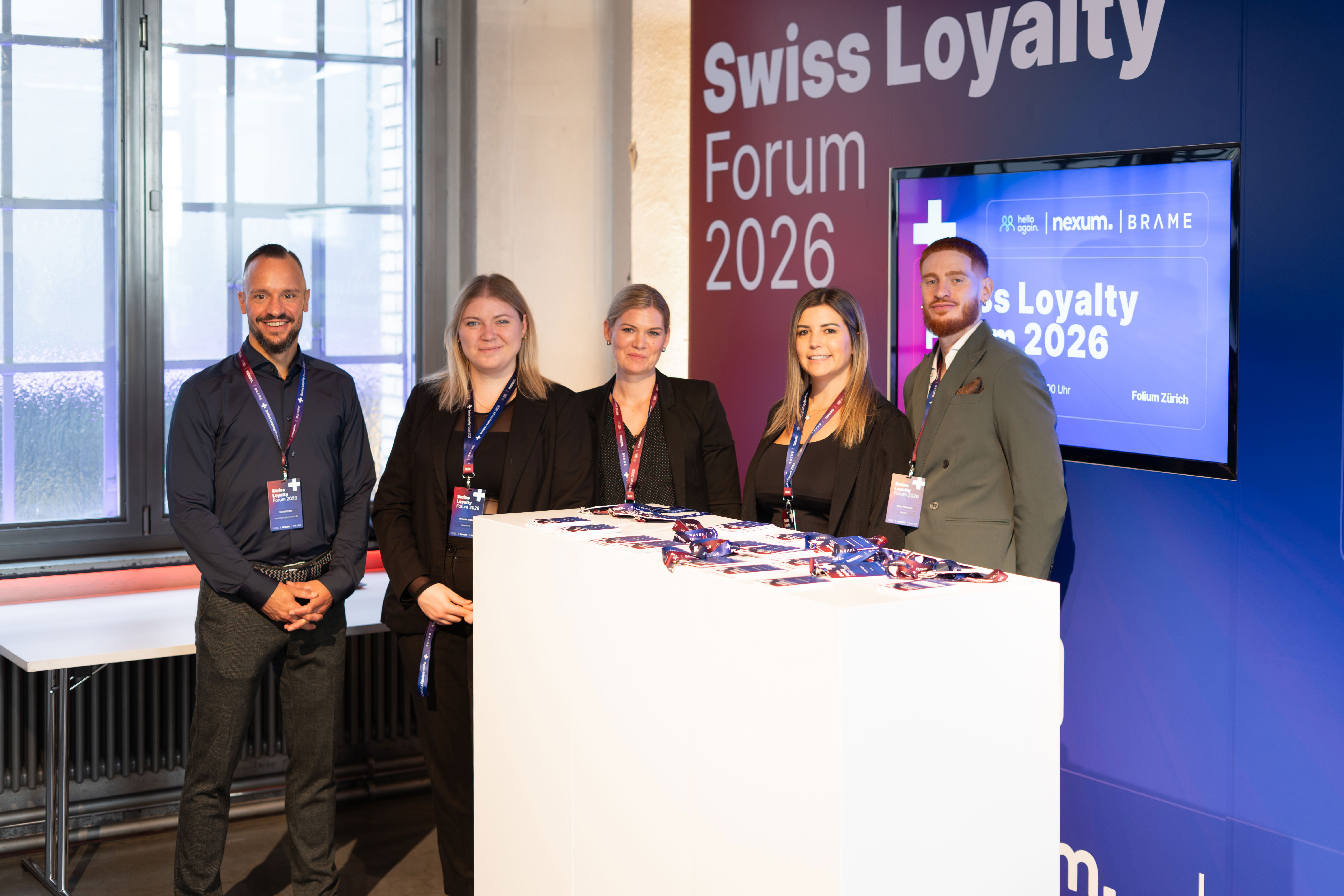 Begrüssung durch die Partner des SLF